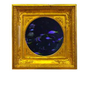 Vissen levend schilderij beleef tv
